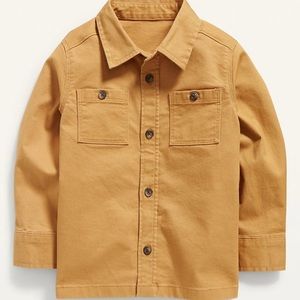 Toddler Old Navy Twill Pocket Workwear Shirt